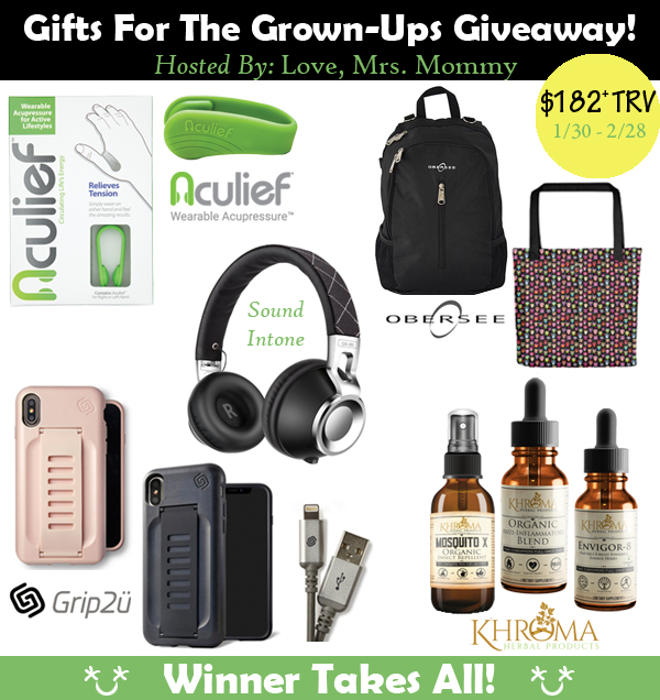 Gifts For the Grown-Ups Giveaway
